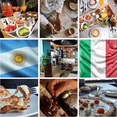 Collage imagenes cocina italo argentina